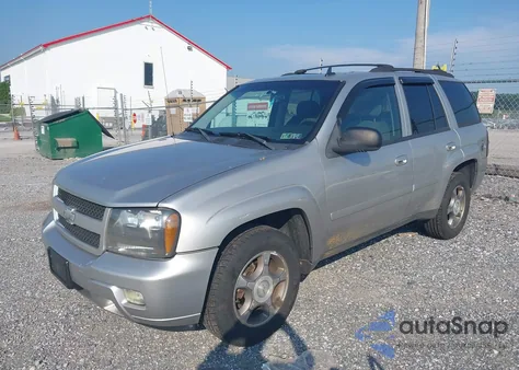 2008 Chevrolet Trailblazer Lt from USA, damaged, VIN 1GNDT13SX82197407